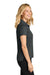 Port Authority LK845 Womens Dry Zone Moisture Wicking Short Sleeve Polo Shirt Seal Grey Model Side