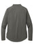 Port Authority LK870 Womens C-FREE Cypress Snag Resistant 1/4 Zip Sweatshirt Steel Grey Flat Back