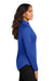 Port Authority LK870 Womens C-FREE Cypress Snag Resistant 1/4 Zip Sweatshirt True Royal Blue Model Side