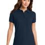 Port & Company Womens Core Stain Resistant Short Sleeve Polo Shirt - Deep Navy Blue