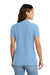 Port & Company LKP155 Womens Core Stain Resistant Short Sleeve Polo Shirt Light Blue Model Back