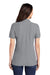 Port & Company LKP155 Womens Core Stain Resistant Short Sleeve Polo Shirt Heather Grey Model Back