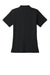 Port & Company LKP155 Womens Core Stain Resistant Short Sleeve Polo Shirt Jet Black Flat Back