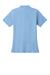 Port & Company LKP155 Womens Core Stain Resistant Short Sleeve Polo Shirt Light Blue Flat Back