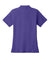 Port & Company LKP155 Womens Core Stain Resistant Short Sleeve Polo Shirt Purple Flat Back