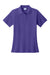 Port & Company LKP155 Womens Core Stain Resistant Short Sleeve Polo Shirt Purple Flat Front