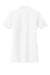 Port & Company LKP155 Womens Core Stain Resistant Short Sleeve Polo Shirt White Flat Back