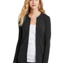 Port Authority Womens Concept Long Sleeve Cardigan Sweater - Black