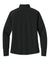 New Era LNEA515 Womens Stand Out 1/4 Zip Sweatshirt Black Flat Back