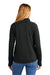 New Era LNEA515 Womens Stand Out 1/4 Zip Sweatshirt Black Model Back