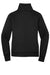 New Era LNEA530 Womens Performance Terry Full Zip Sweatshirt w/ Pockets Black Flat Back