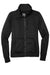 New Era LNEA530 Womens Performance Terry Full Zip Sweatshirt w/ Pockets Black Flat Front