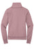 New Era LNEA530 Womens Performance Terry Full Zip Sweatshirt w/ Pockets Heather Dusty Mauve Flat Back