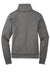 New Era LNEA530 Womens Performance Terry Full Zip Sweatshirt w/ Pockets Heather Graphite Grey Flat Back