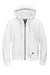 New Era LNEA540 Womens STS Full Zip Hooded Sweatshirt Hoodie w/ Pockets Fan White Flat Front