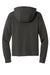 New Era LNEA540 Womens STS Full Zip Hooded Sweatshirt Hoodie w/ Pockets Graphite Grey Flat Back