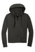 New Era LNEA540 Womens STS Full Zip Hooded Sweatshirt Hoodie w/ Pockets Graphite Grey Flat Front