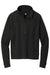 New Era LNEA541 Womens STS 1/4 Zip Sweatshirt w/ Pouch Pocket Black Flat Front