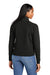 New Era LNEA541 Womens STS 1/4 Zip Sweatshirt w/ Pouch Pocket Black Model Back