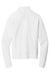 New Era LNEA541 Womens STS 1/4 Zip Sweatshirt w/ Pouch Pocket Fan White Flat Back