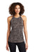 Ogio LOE323 Womens Endurance Pulse Phantom Moisture Wicking Tank Top Gear Grey Camo Model Front