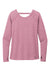 Ogio LOE340 Womens Endurance Force Moisture Wicking Long Sleeve Crewneck T-Shirt Heather Lilac Pink Flat Front