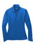 Ogio LOE551 Womens Endurance Radius Moisture Wicking Full Zip Sweatshirt w/ Pockets Electric Blue Flat Front