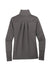 Ogio LOE703 Womens Endurance Modern Performance Moisture Wicking Full Zip Sweatshirt w/ Pockets Tarmac Grey Flat Back