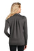 Ogio LOE703 Womens Endurance Modern Performance Moisture Wicking Full Zip Sweatshirt w/ Pockets Tarmac Grey Model Back