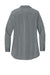 Ogio LOG1002 Womens Commuter Long Sleeve Button Down Shirt Heather Gear Grey Flat Back