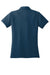 Ogio LOG101 Womens Jewel Moisture Wicking Short Sleeve Polo Shirt Spar Blue Flat Back