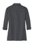 Ogio LOG122 Womens Gauge Moisture Wicking 3/4 Sleeve Polo Shirt Diesel Grey Flat Back