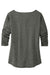 Ogio LOG148 Womens Evolution Moisture Wicking 3/4 Sleeve V-Neck T-Shirt Tarmac Grey Flat Back