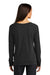 Ogio LOG150 Womens Command Long Sleeve Scoop Neck T-Shirt Blacktop Model Back