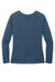 Ogio LOG150 Womens Command Long Sleeve Scoop Neck T-Shirt Spar Blue Flat Back