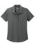 Ogio LOG152 Womens Motion Moisture Wicking Short Sleeve Polo Shirt Tarmac Grey Flat Front