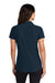 Ogio LOG154 Womens Envision Moisture Wicking Short Sleeve Polo Shirt River Navy Blue Model Back