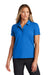 Ogio LOG170 Womens Regain Moisture Wicking Short Sleeve Polo Shirt Cobalt Blue Model Front