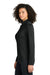 Ogio LOG172 Womens Regain 1/4 Zip Sweatshirt Blacktop Model Side
