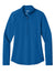 Ogio LOG172 Womens Regain 1/4 Zip Sweatshirt Cobalt Blue Flat Front