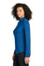Ogio LOG172 Womens Regain 1/4 Zip Sweatshirt Cobalt Blue Model Side