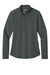 Ogio LOG172 Womens Regain 1/4 Zip Sweatshirt Tarmac Grey Flat Front