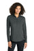 Ogio LOG172 Womens Regain 1/4 Zip Sweatshirt Tarmac Grey Model Front