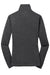 Ogio LOG203 Womens Pixel Moisture Wicking Full Zip Sweatshirt w/ Pockets Blacktop Flat Back
