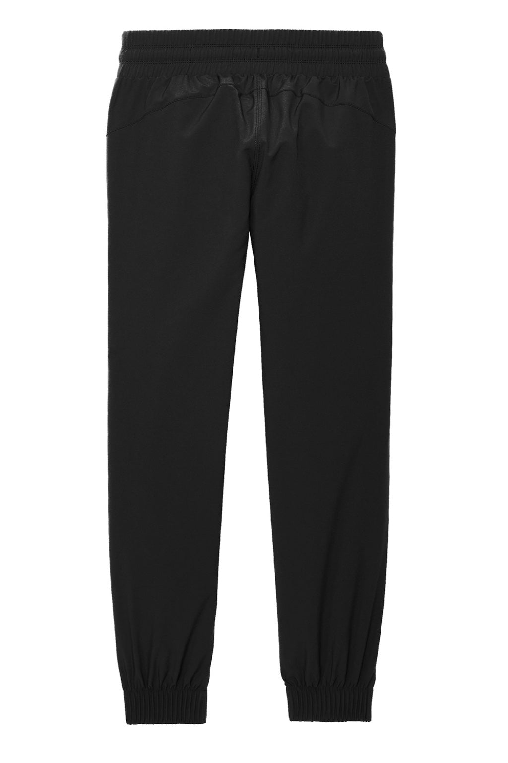 Ogio LOG707 Womens Connection Water Resistant Jogger Sweatpants w/ Pockets Blacktop Flat Back
