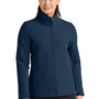 Ogio Womens Kinetic Full Zip Soft Shell Jacket - River Navy Blue - COMING SOON