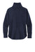 Ogio LOG812 Womens Luuma Fleece Full Zip Jacket River Navy Blue Flat Back