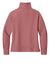 Ogio LOG814 Womens Luuma 1/4 Zip Sweatshirt Desert Pink Flat Back