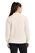 Ogio LOG814 Womens Luuma 1/4 Zip Sweatshirt Light Suede Model Back