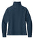 Ogio LOG814 Womens Luuma 1/4 Zip Sweatshirt River Navy Blue Flat Back